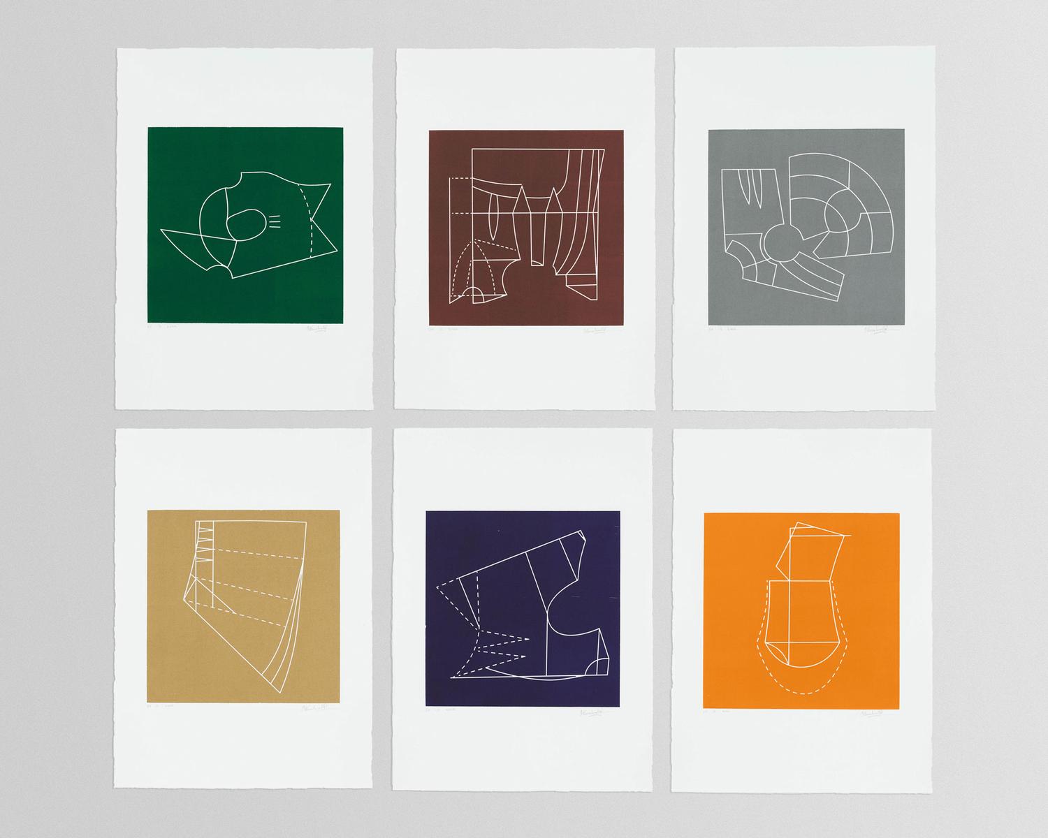 Homage to Gabo, limited edition woodcut prints by Hormazd Narielwalla